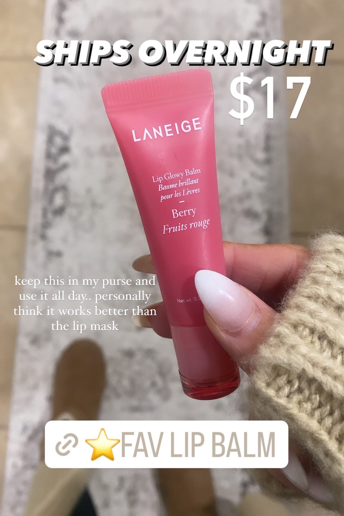 Laneige lip balm, amazon finds 

#LTKbeauty #LTKunder50 #LTKFind