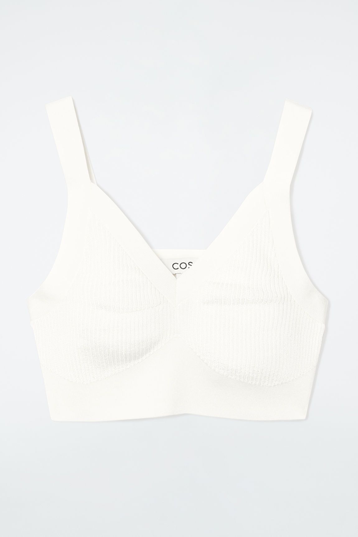 RIBBED-KNIT BRALETTE | COS UK