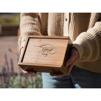 Engraved Boudoir Wood Photo Box - Print Proof Box, Wedding Storage, Photography Couple Gift For Husband Groom, Memory Her | Etsy (US)