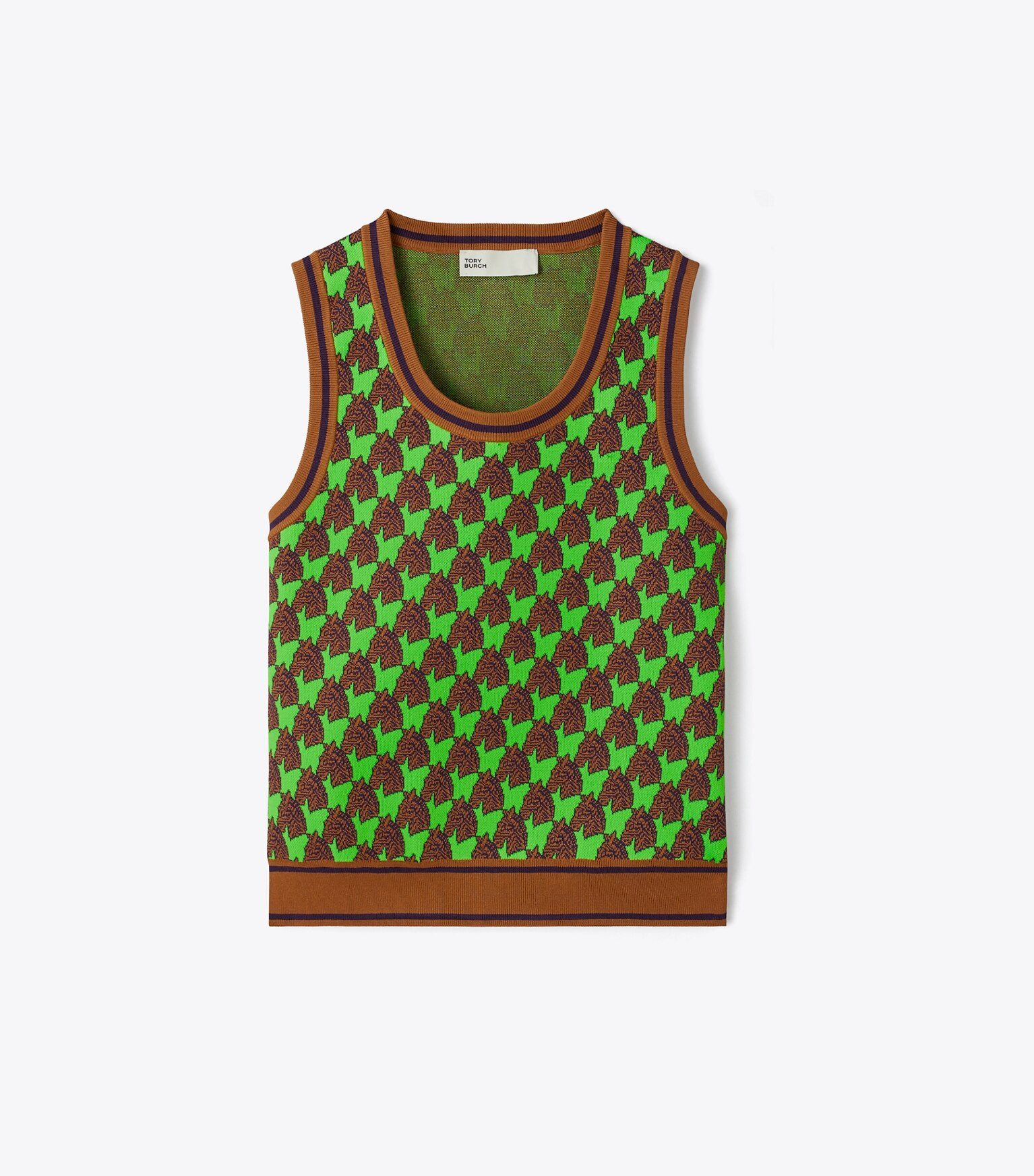 VISCOSE JACQUARD TANK | Tory Burch (US)