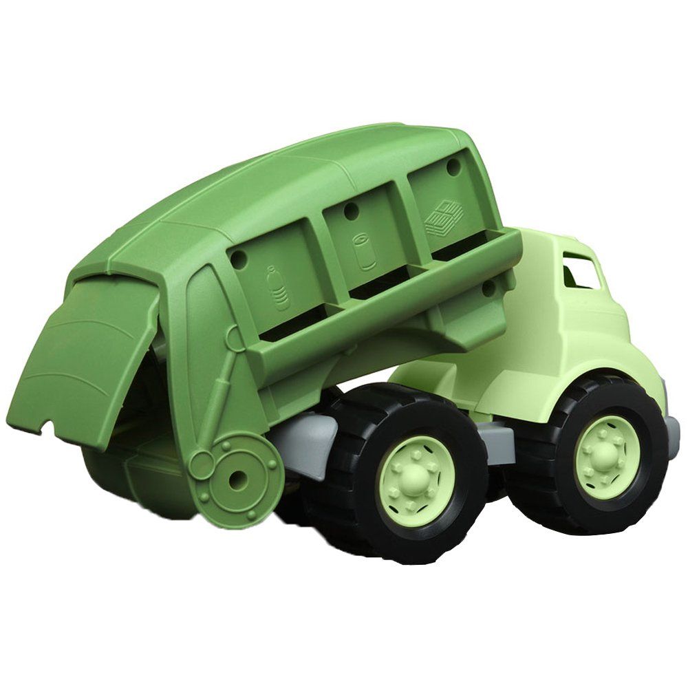 Green Toys Recycling Truck in Green Color - BPA Free, Phthalates Free Garbage Truck for Improving... | Amazon (US)