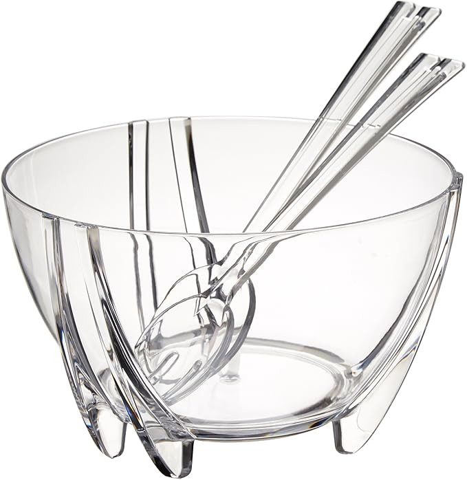 The Acrylic bowl is as durable as it is beautiful with BPA Free material. | Amazon (US)