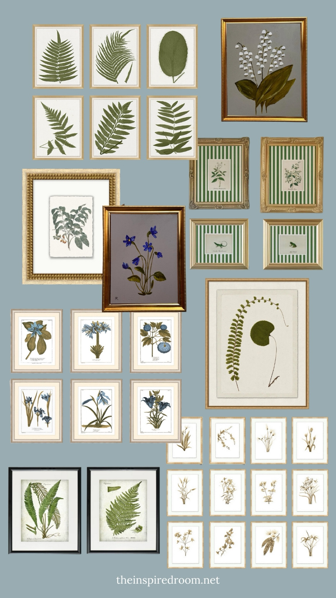 Botanical artwork - some framed some prints. So pretty for spring (and year round!)

#LTKHome #LTKStyleTip #LTKSeasonal