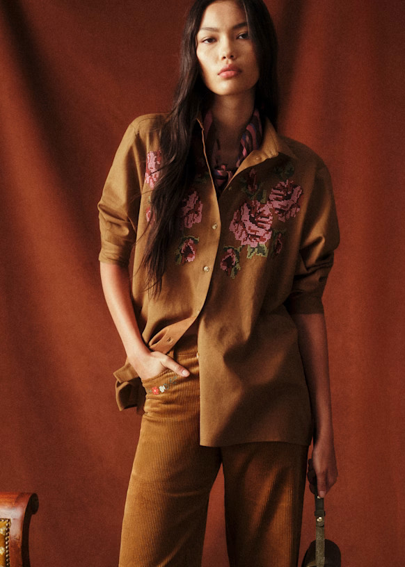 Jeanette Shirt - Sézane x Baziszt | Sezane - UK