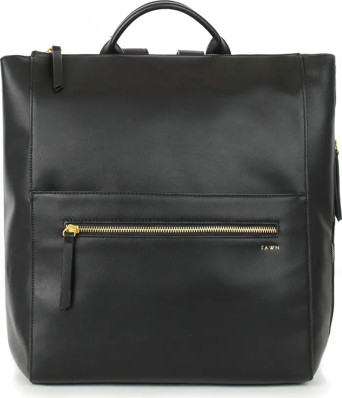 Faux Leather Diaper Bag | Nordstrom