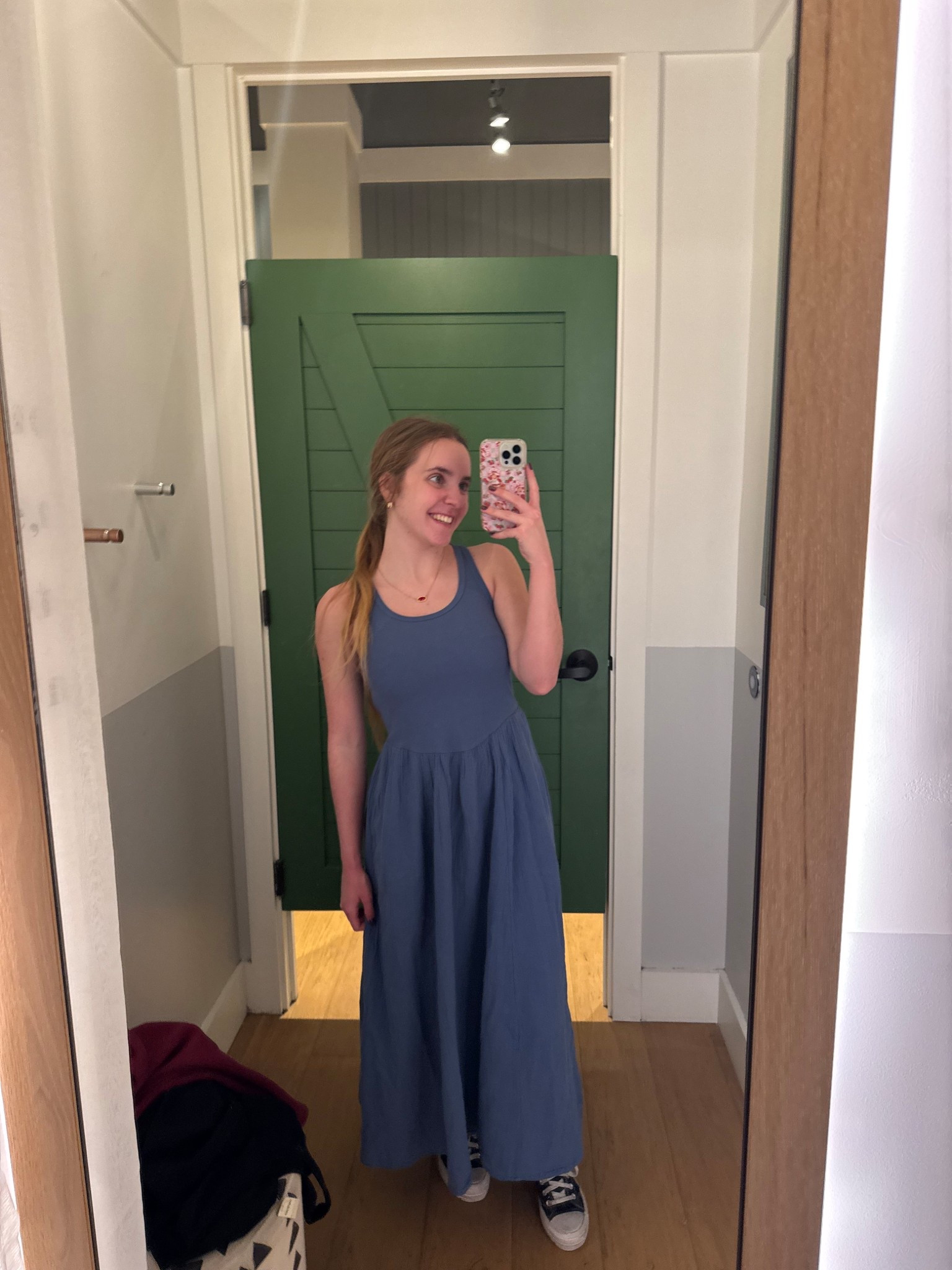 this aerie at the barre cross back dress is so pretty and flowy for spring! the perfect Easter dress, so cute and comfy! 🌼

#LTKootd #LTKSeasonal #LTKPetite