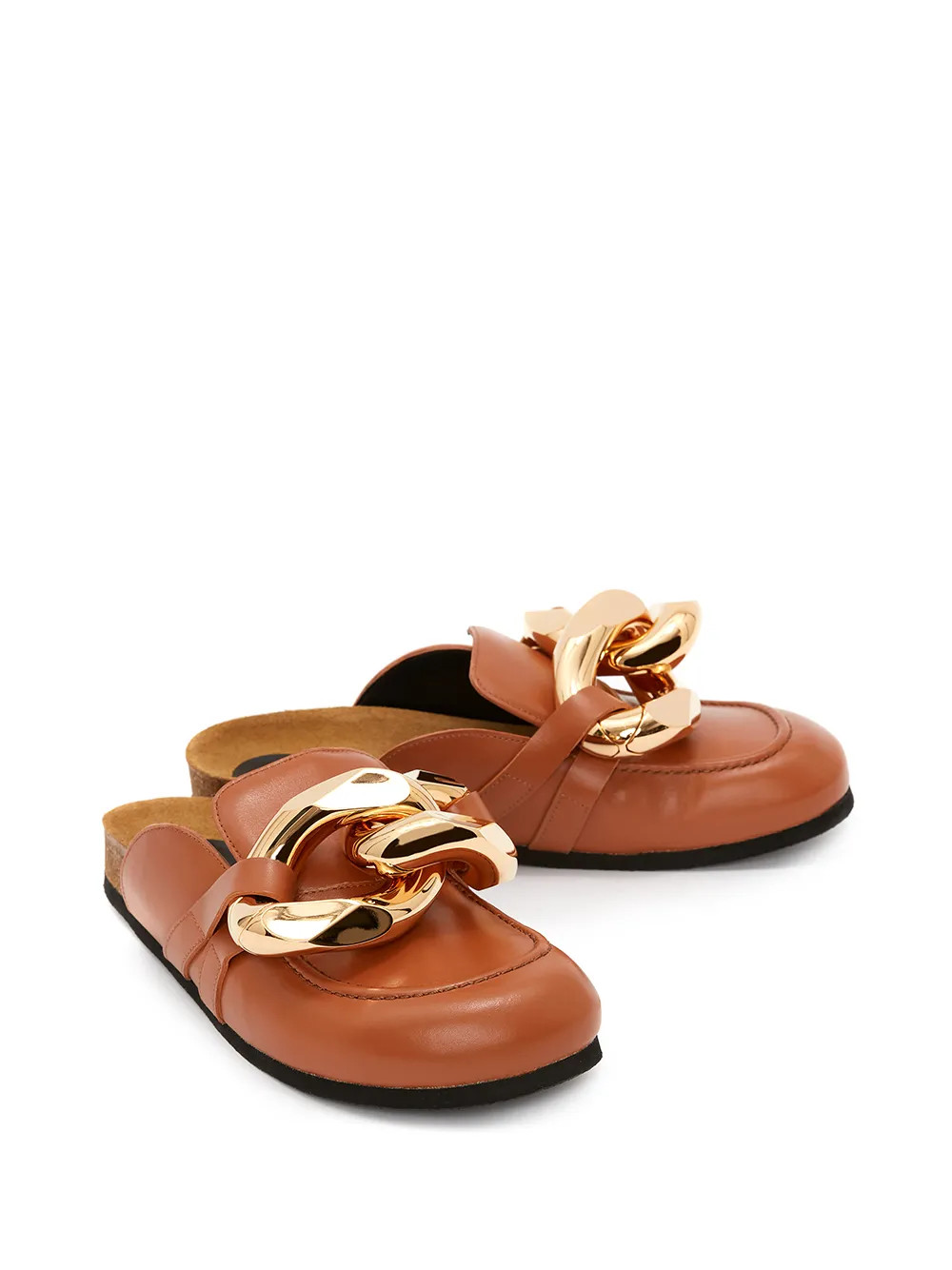 JW Anderson Chain Loafer Mules - Farfetch | Farfetch Global