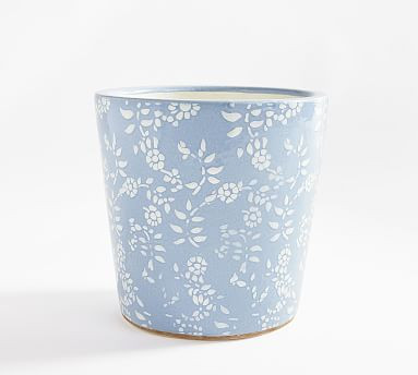 Julia Berolzheimer Flora Handcrafted Terracotta Planters | Pottery Barn (US)
