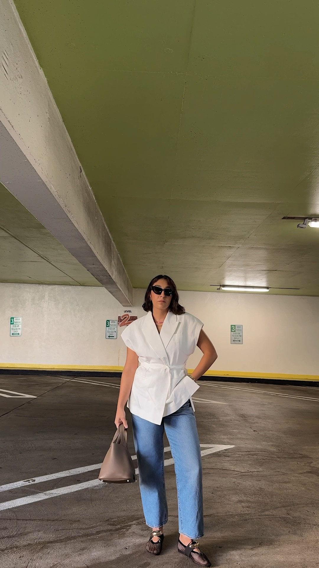 Fit check! This linen vest is a must have! Its such a great and easy piece to wear and will dress up any look, and will carry over to fall/winter! #Zara 

#LTKStyleTip