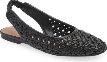 Arabella Woven Slingback Flat (Women) | Nordstrom