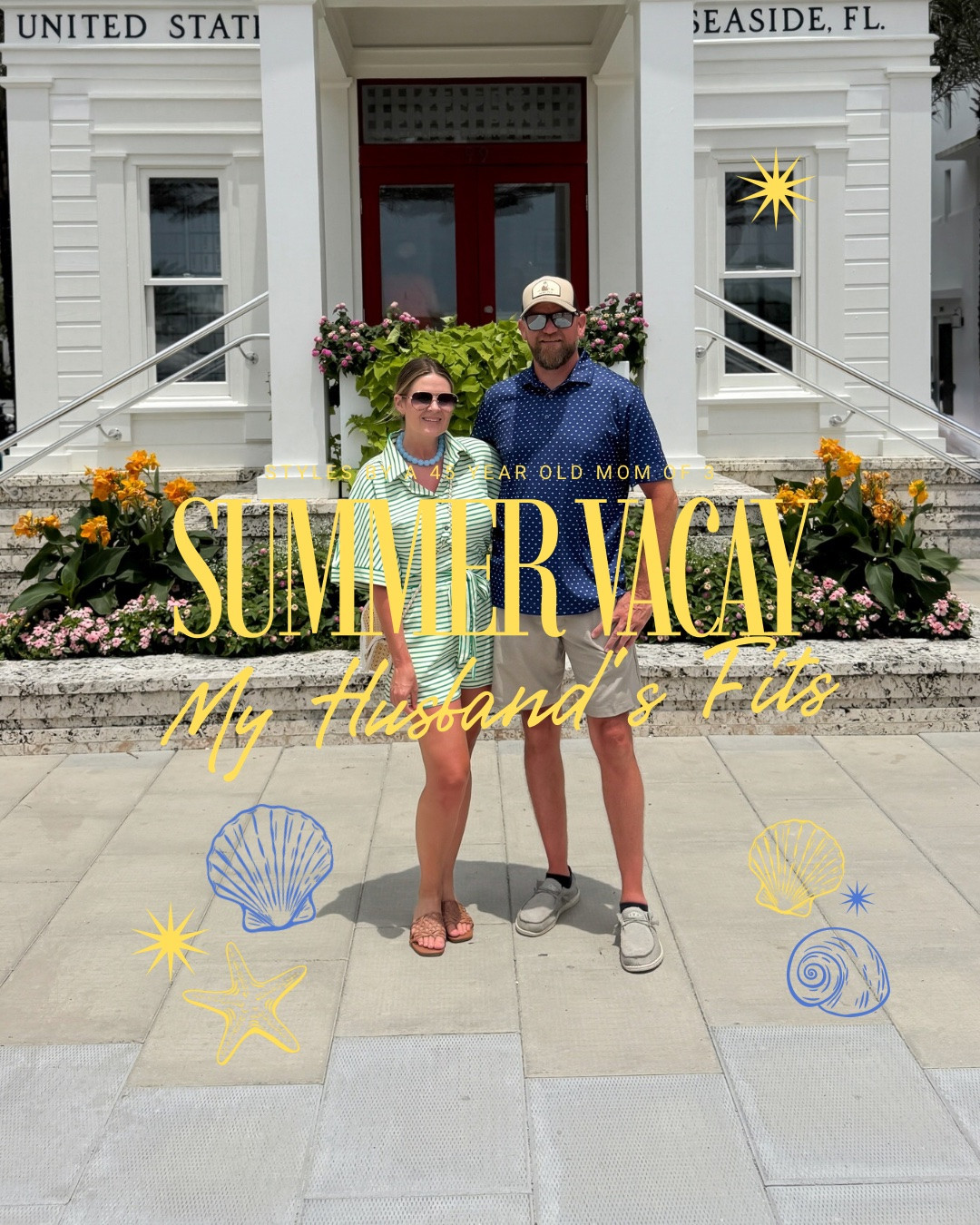 The staple items my husband wore on our summer beach vacation. He got the polos and navy shorts from TJ Maxx so I will link the brand polos from another retailer. For reference, he’s 6’2” and wears a 34 in shorts and large top.

#LTKTravel #LTKMens #LTKOver40