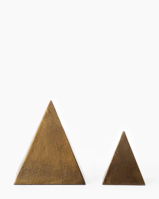 Aged Brass Pyramid | McGee & Co.