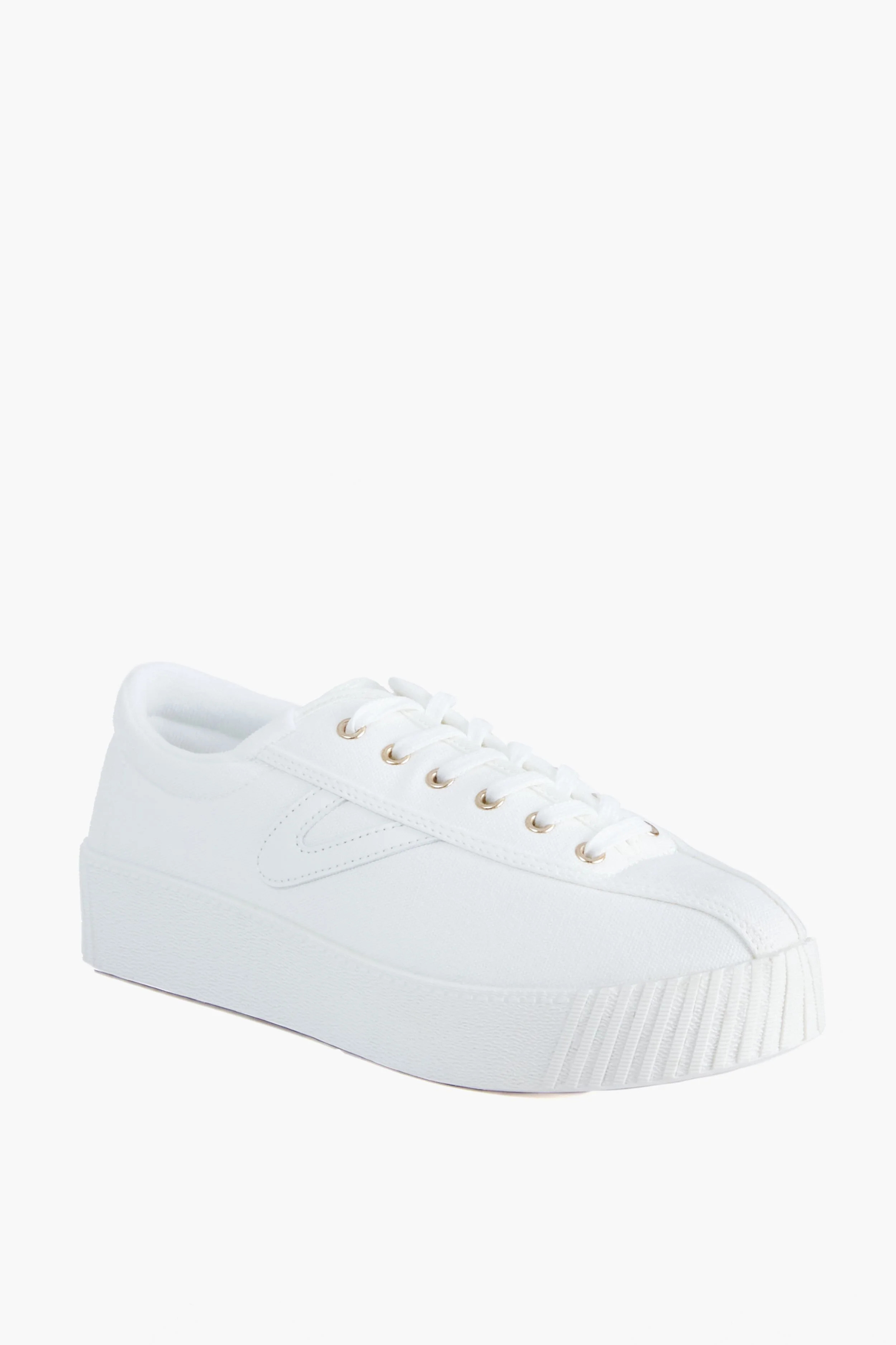 Women's White Nylite Bold Plus Canvas Sneakers | Tuckernuck (US)