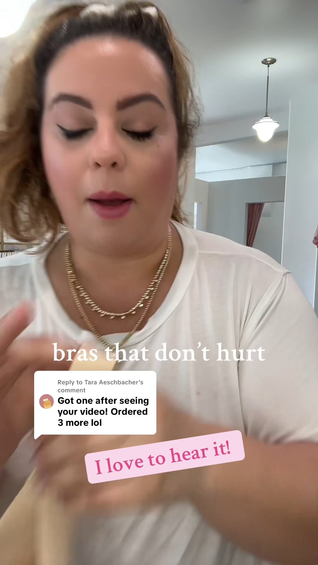 Ultra comfy wire free bras I love - I take my usual top size 2x as a 42D 

#LTKPlusSize #LTKFindsUnder50