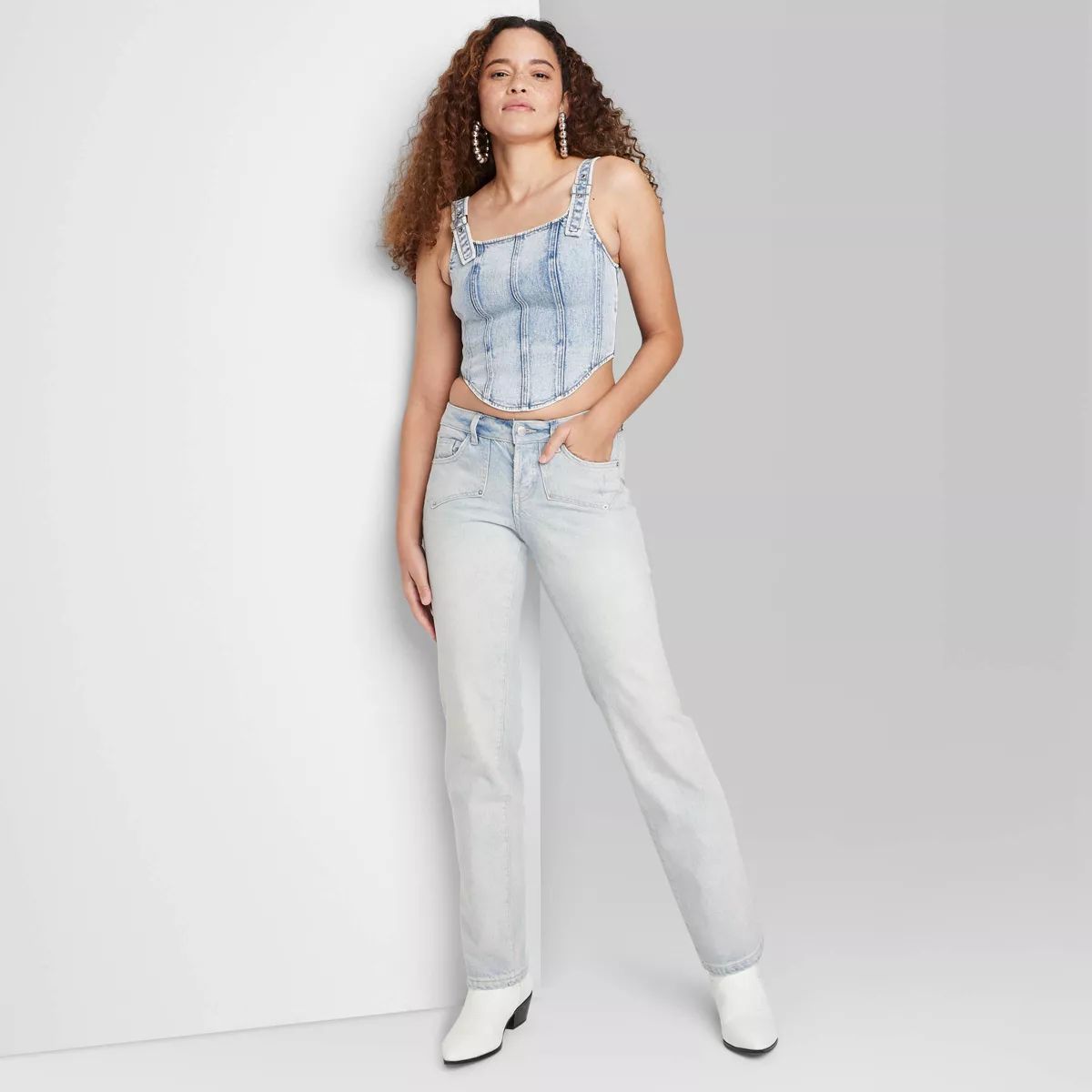 Women's Low-Rise Bootcut Jeans - Wild Fable™ Light Wash | Target