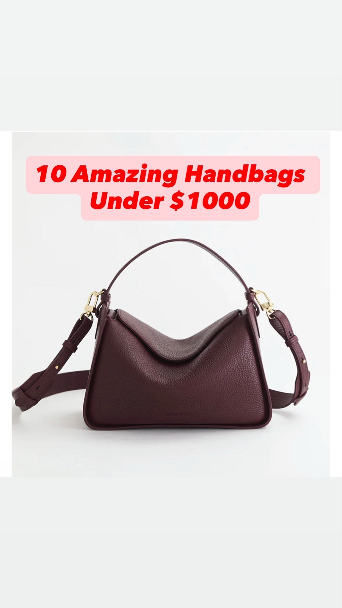 My picks under $1000

#LTKaustralia #LTKstyletip #LTKbag