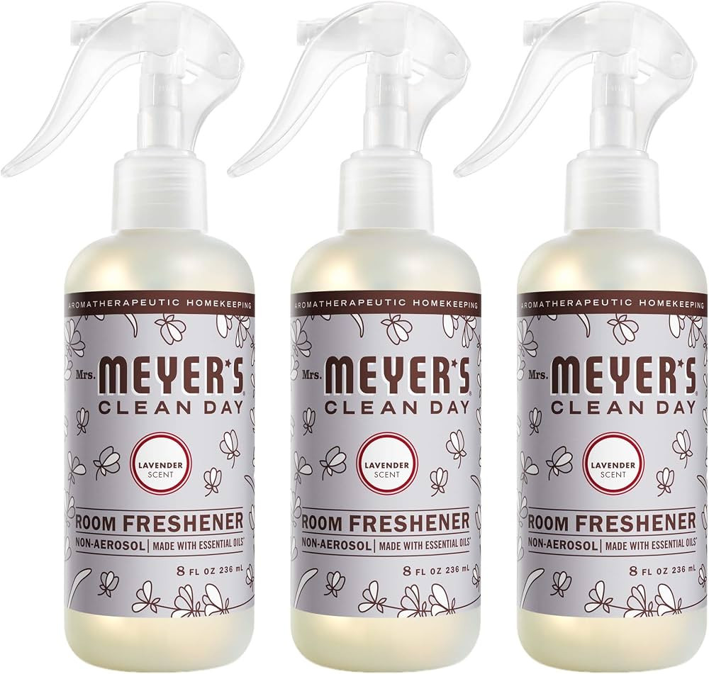 MRS. MEYER'S CLEAN DAY Room Spray, Lavender Scent, 8 Fl Oz Bottle - 3 Pack | Amazon (US)