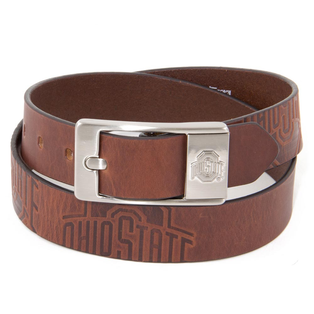 Ohio State Buckeyes Brandish Leather Belt | Fanatics