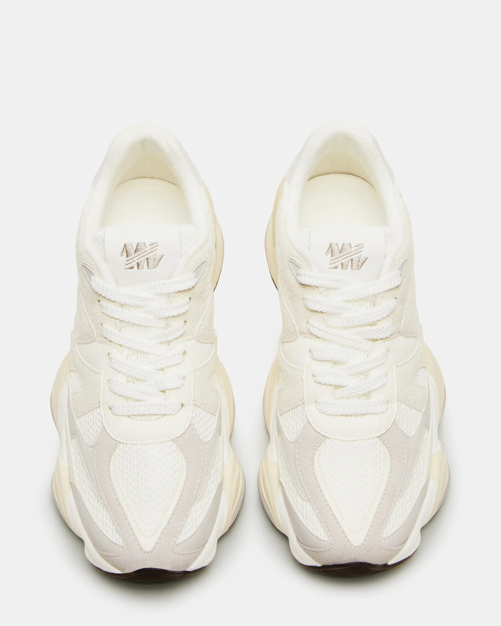 SEBI White Multi Low-Top Lace-Up Women's Sneaker | Steve Madden (US)