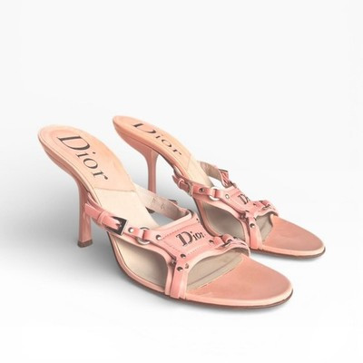 Christian Dior John Galliano 2003 Bondage Pink Heels EU 37.5 US 7 SAVE $ D!RECT | eBay US