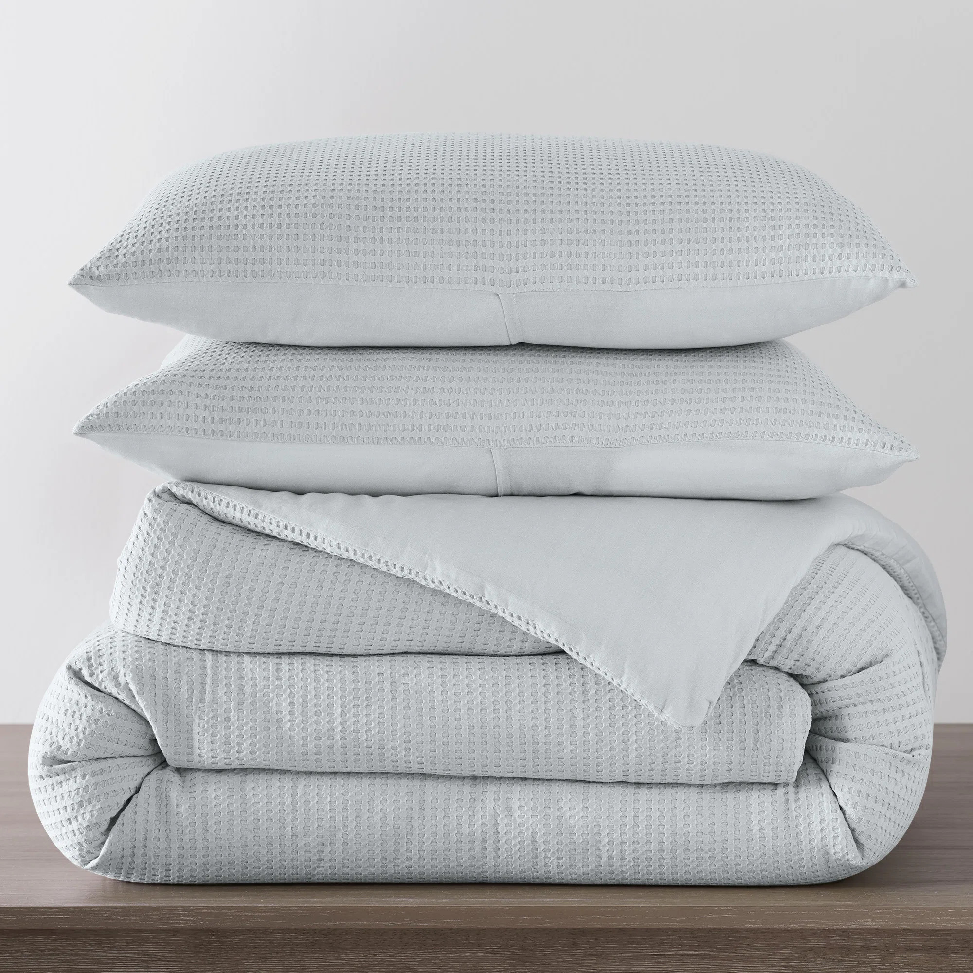 RE/FINE™ Felix Cotton Waffle Comforter Set & Reviews | Wayfair | Wayfair North America