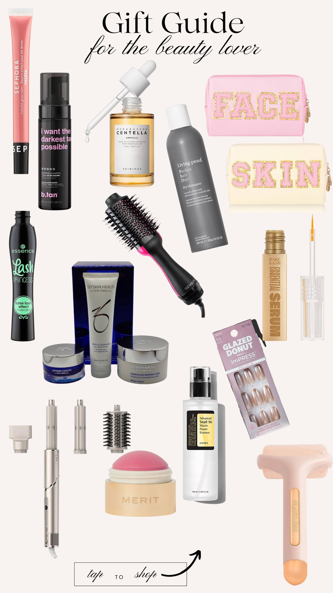 Gift guide for the beauty lover 

#LTKCyberWeek #LTKHoliday #LTKGiftGuide