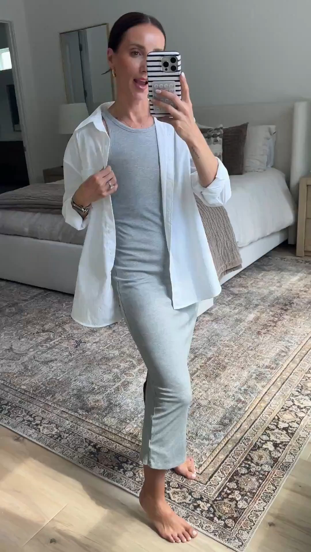 Button down wrinkle free shirt! A classic shirt that’s a staple in my closet, so versatile 🤍
Women’s shirt, classy style, closet essentials, fall fashion, annabrstyle






#LTKPetite #LTKStyleTip #LTKFindsUnder100