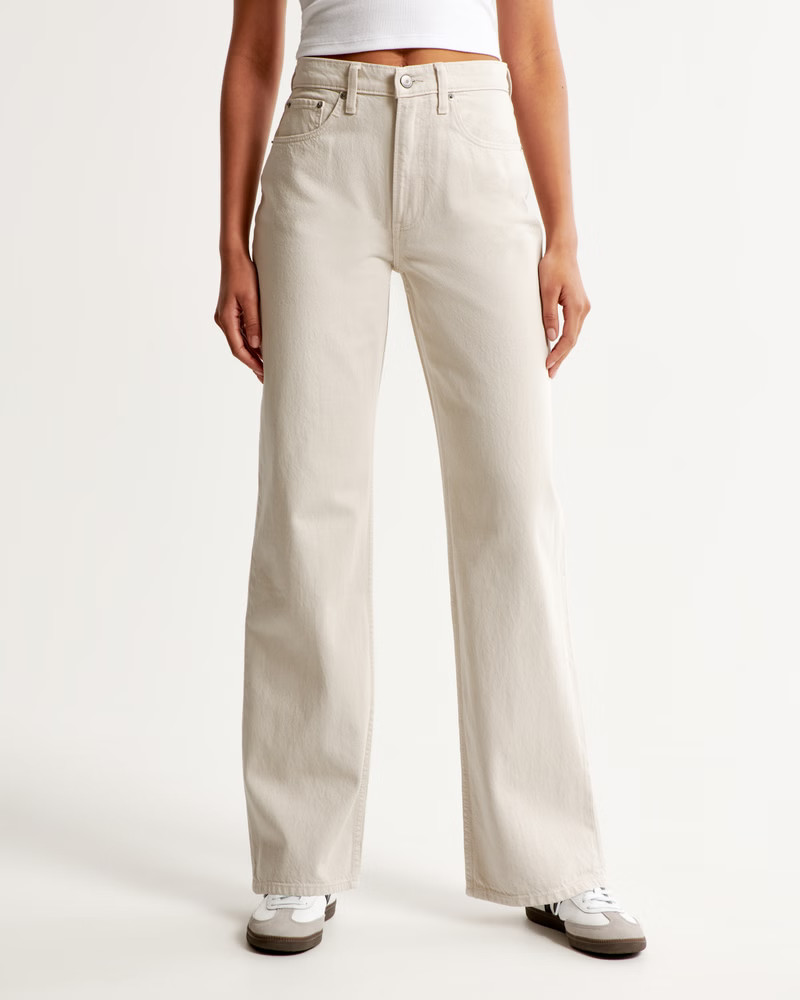 High Rise Loose Jean | Abercrombie & Fitch (US)