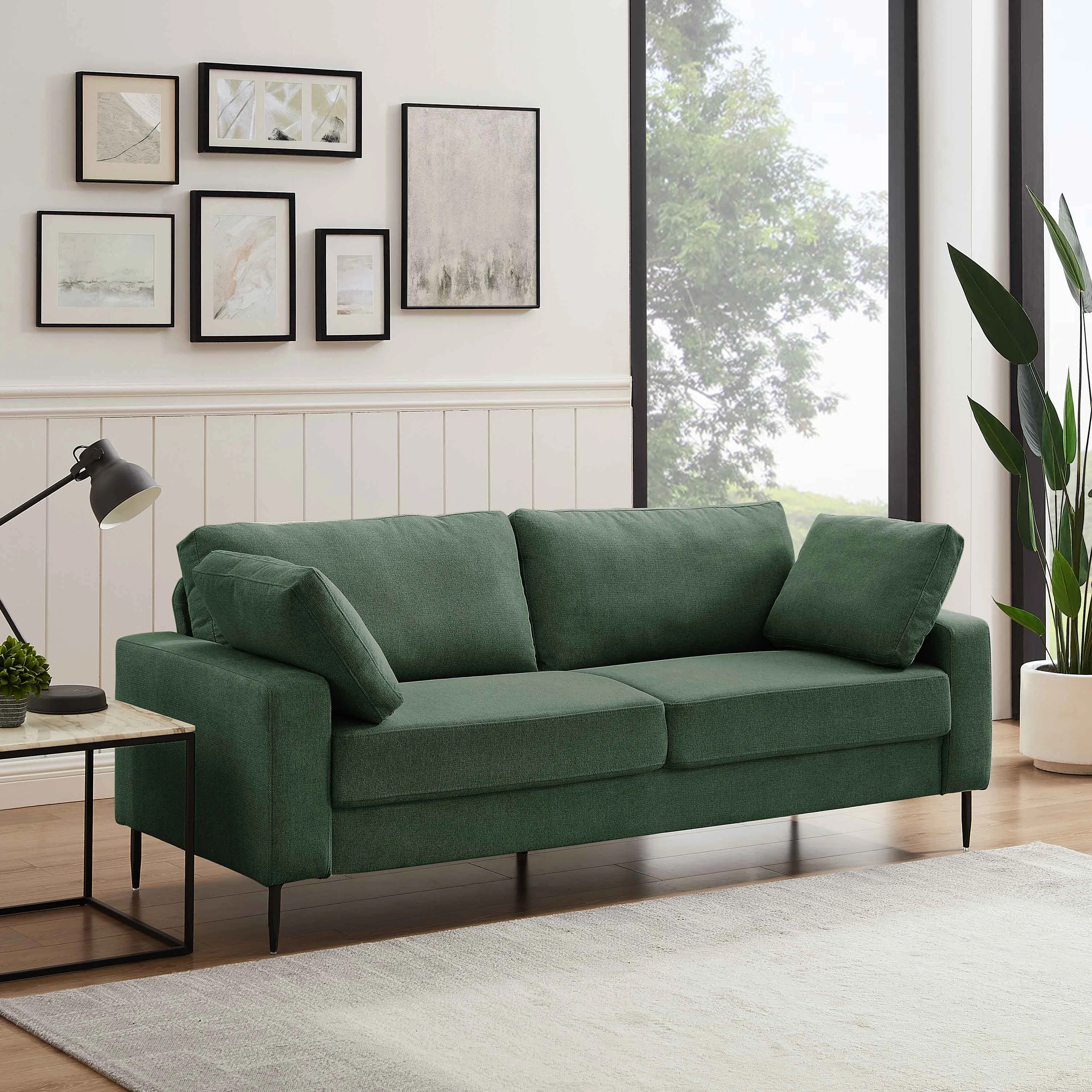 Corrigan Studio® Jeses MINIMORE Modern Style Etta 84.3" Mid-Century Modern Design Sofa & Reviews... | Wayfair North America
