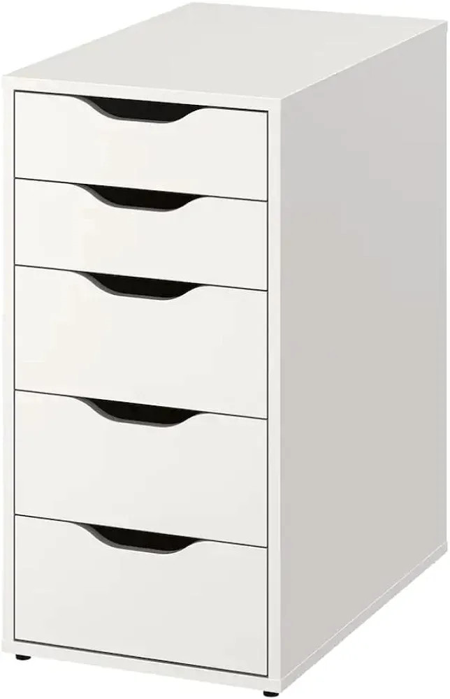 Ikea Drawer Unit, 14 1/8" x 27 1/2", White, Alex 101.928.24 | Amazon (US)