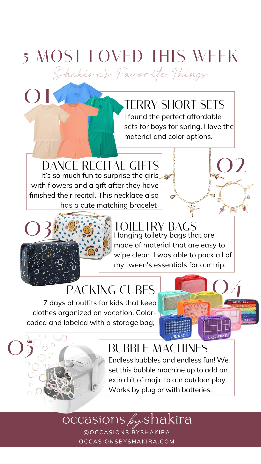 Your 5 Most Loved Items from Instagram this Week 

 

#LTKmomlife #LTKTravel #LTKKids