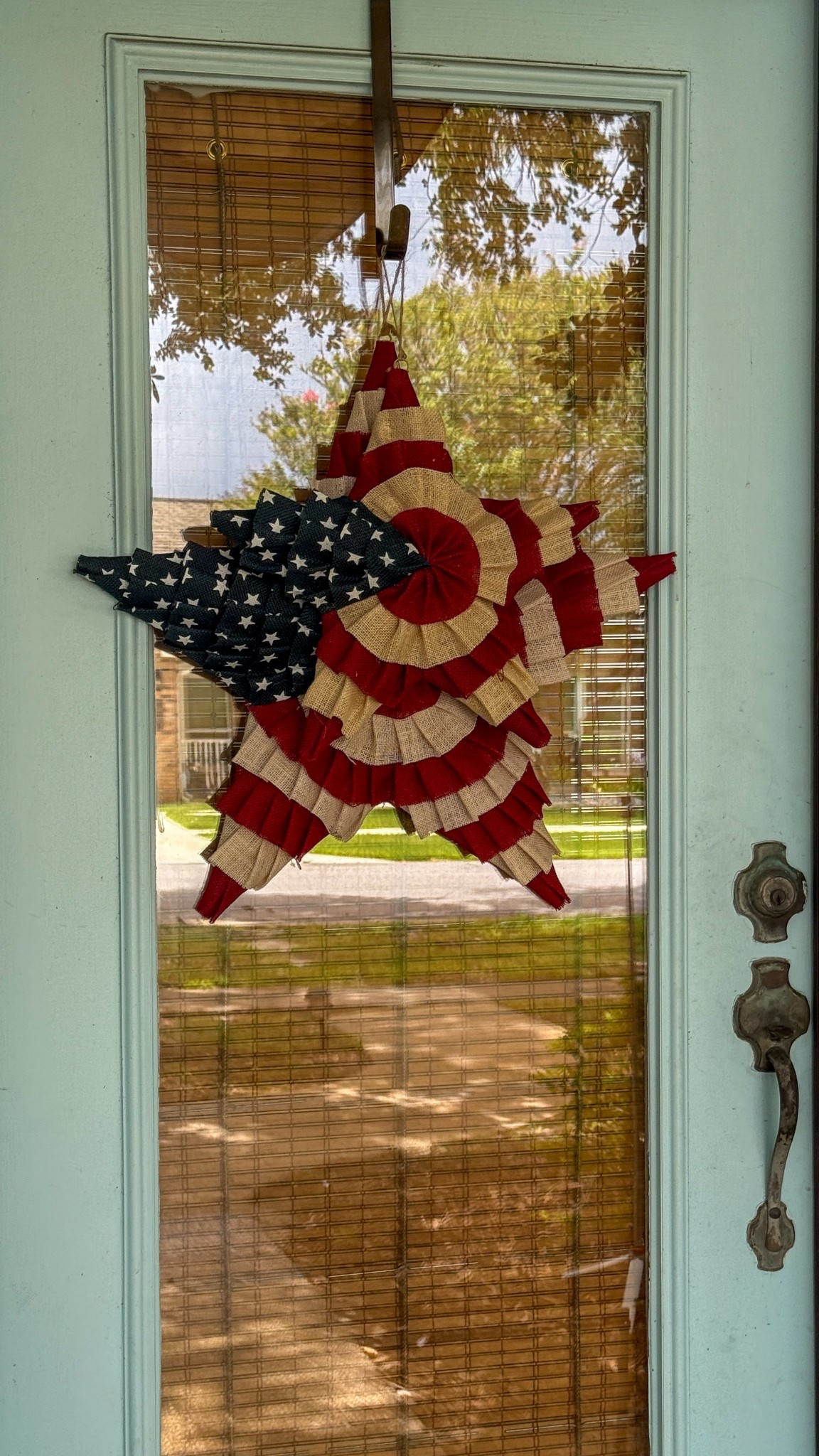 Nothing says Summer in the South like burlap and some red white and blue stars. 

#LTKSeasonal #LTKHome