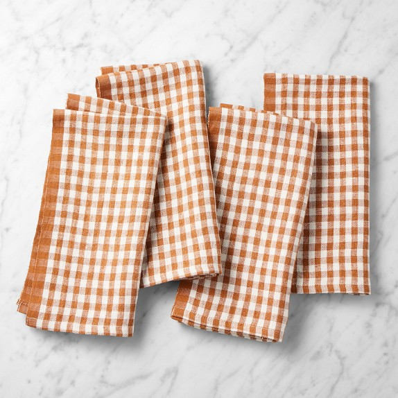 Picnic Check Napkins, Set of 4 | Williams-Sonoma CA
