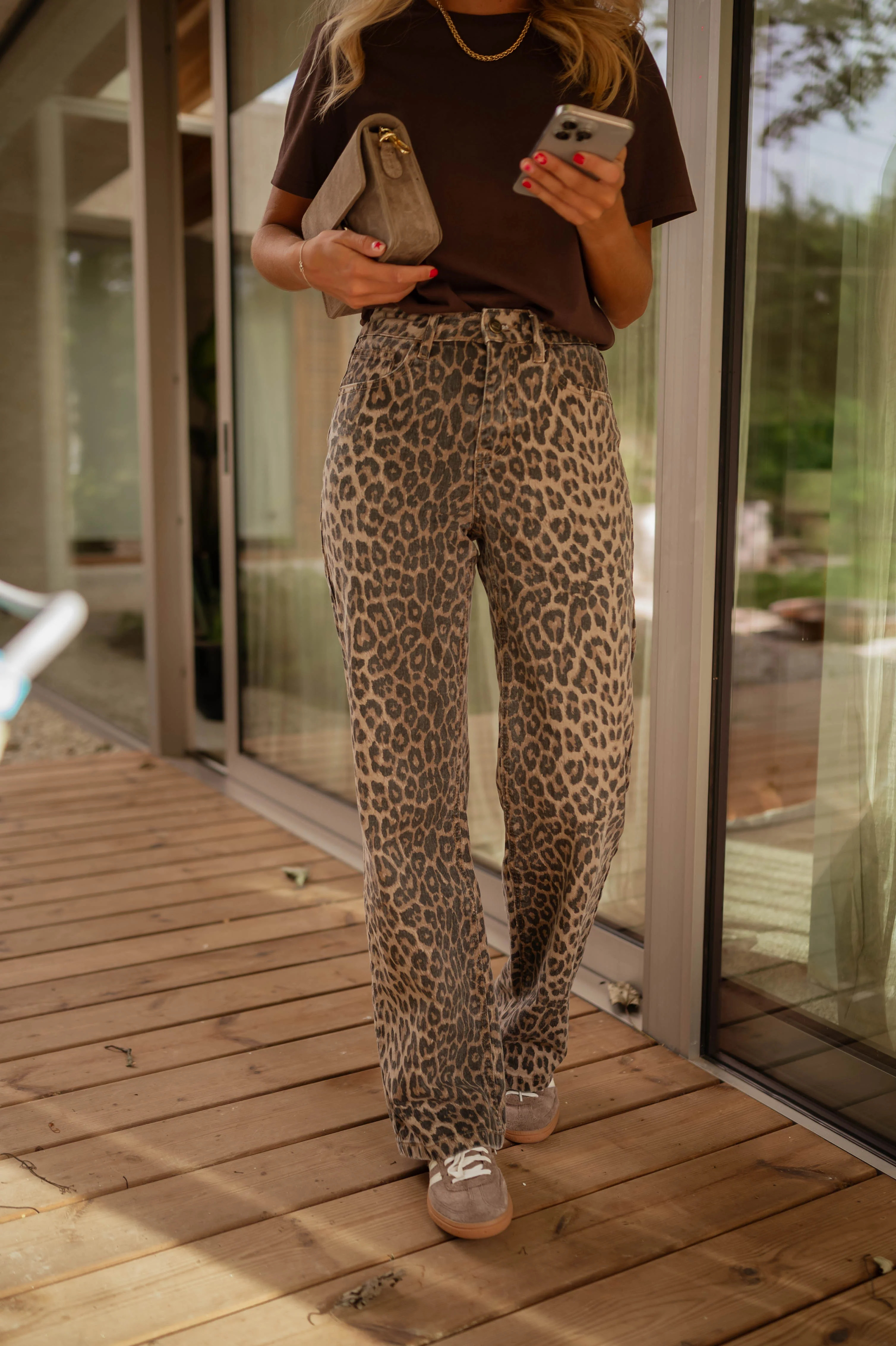 Leopard Max Jeans | Easy Clothes