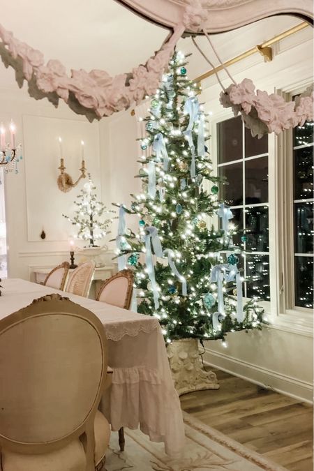 Oh my word! I'm absolutely thrilled to share my new favorite tree, a gorgeous gift from King of Christmas. 🎄 Introducing the 8' King Noble Fir, adorned with warm white LED lights that bring a cozy glow to any room. Available in four sizes to fit your space perfectly, and guess what? It's currently on sale!

The realism and beauty of this tree have to be seen to be believed. If you're on the hunt for a new tree this season, this one is a must-see. Trust me, it's a game-changer for your festive decor! 🌟 #KingOfChristmas #ChristmasTreeLove #FestiveDecor #christmas #christmastree 
#christmasdecor #frenchcountry #victoriamagazine #countrylivingmag #shabbychichomes #frenchcountrycottage

#LTKhome #LTKHoliday #LTKSeasonal
