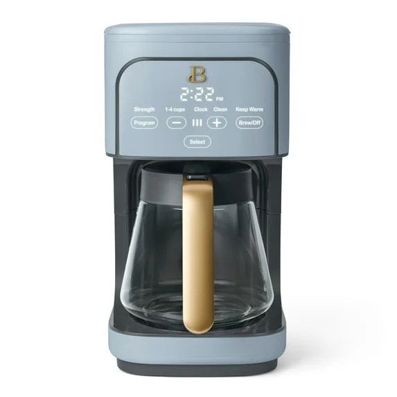 Beautiful 12-Cup Programmable Coffee Maker, Cornflower Blue by Drew Barrymore | Walmart (US)