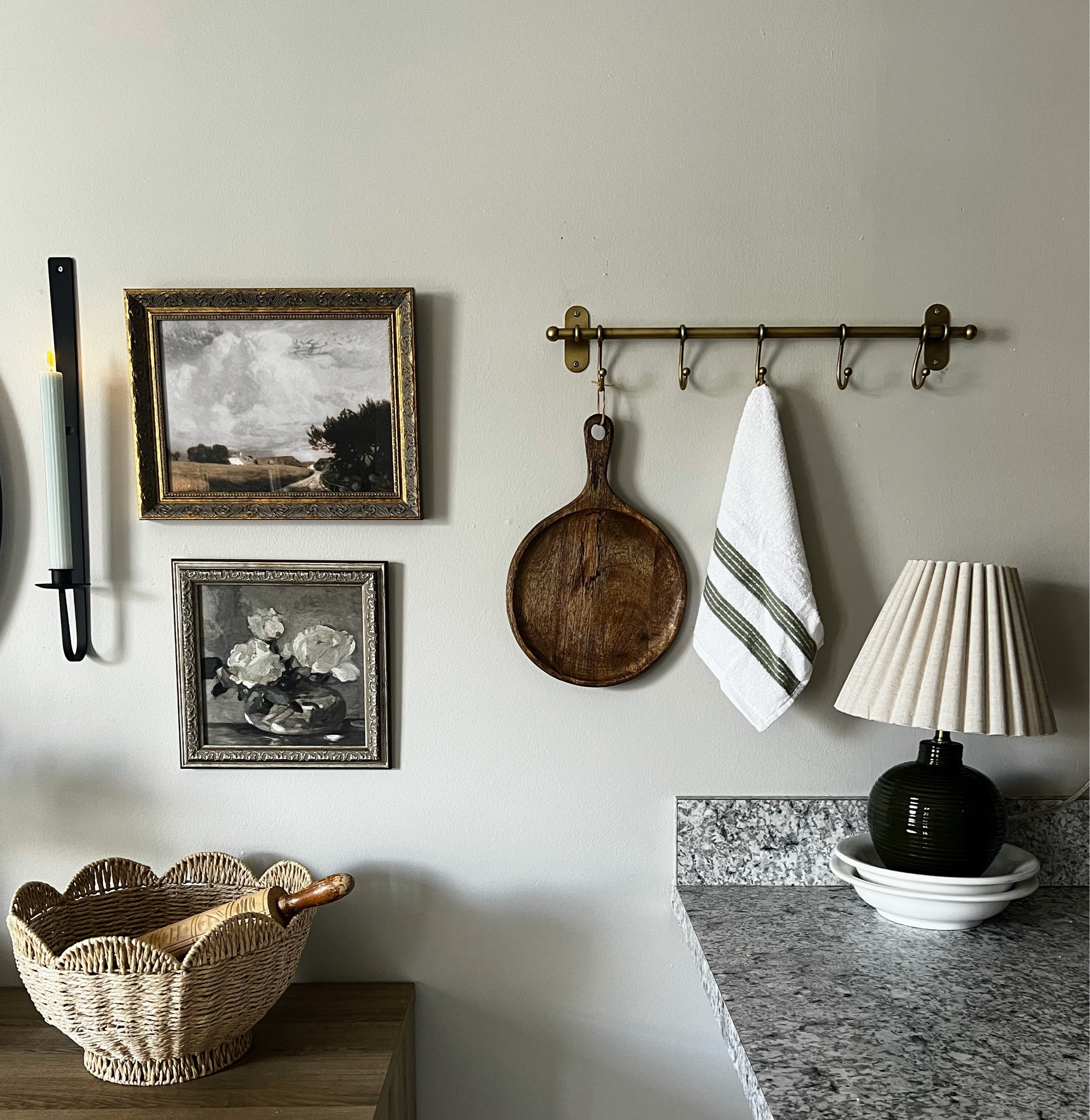 This beautiful rod with hooks will be a fun way to decorate. 

#LTKHome