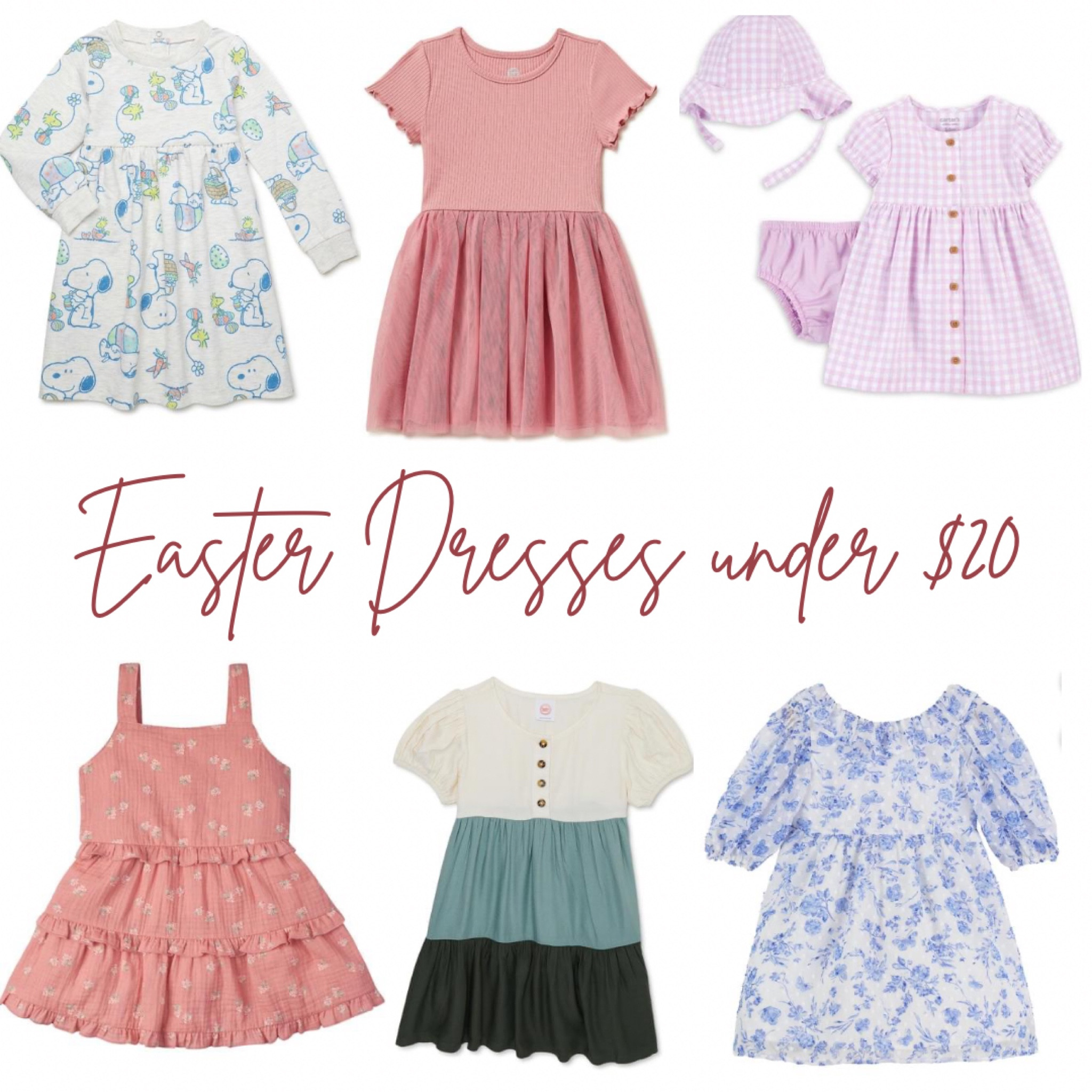 #Easter #Easterdress #dress #spring #springdress #walmart #clothing 

#LTKunder50 #LTKSeasonal #LTKkids