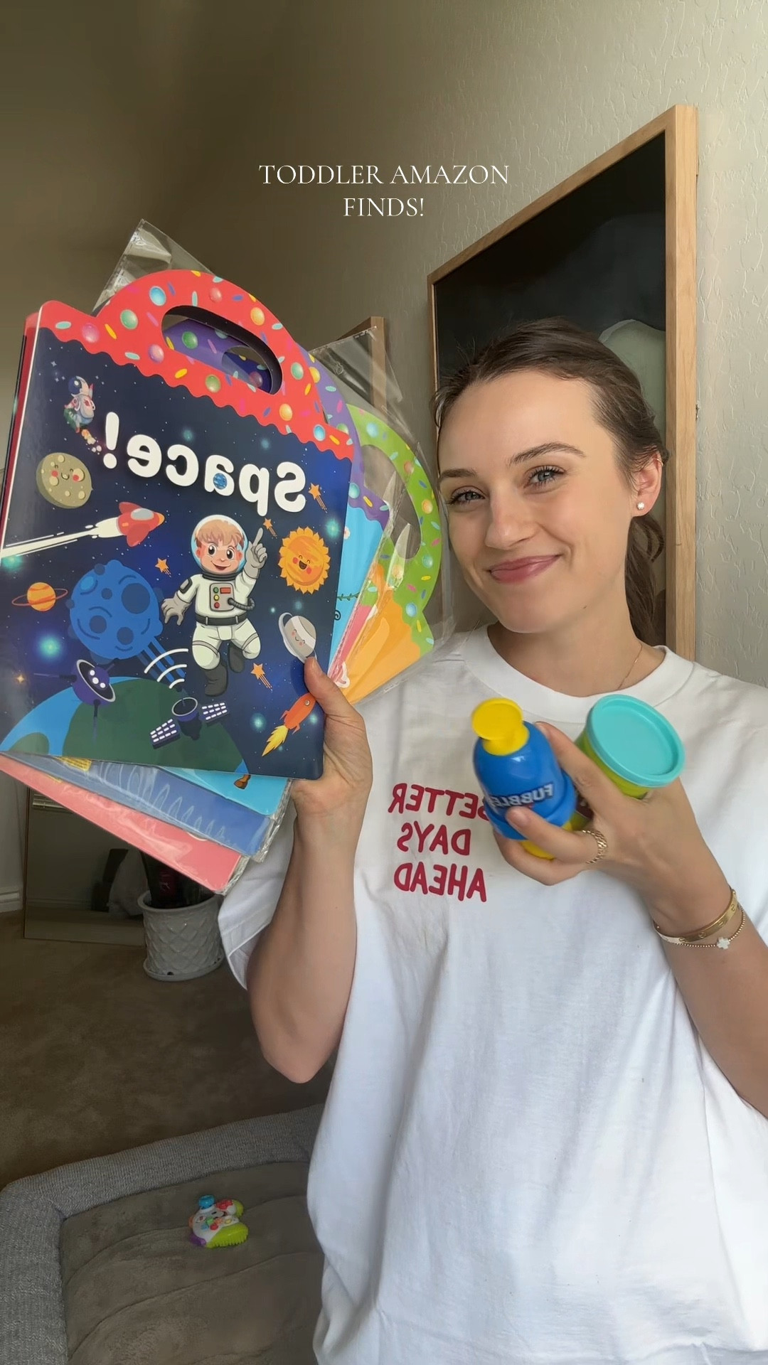 WE LOVE THESE AMAZON TODDLER FINDS!!! Keeps our two year old entertained! 🪀🫧🪐🚀🪁🧱

#LTKFamily #LTKKids