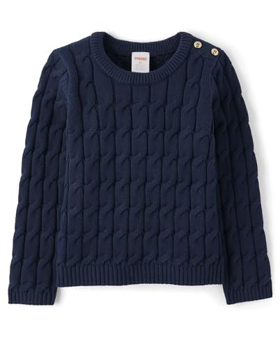 Gymboree,and Toddler Long Sleeve Cable Knit Sweaters,Dark Blue,8 | Amazon (US)