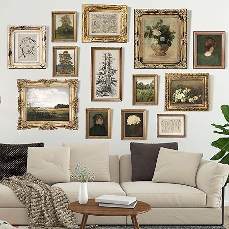 Vintage Wall Decor - French Country Decor Wall Art, Landscape Wall Art, French Pictures For Wall,... | Amazon (US)