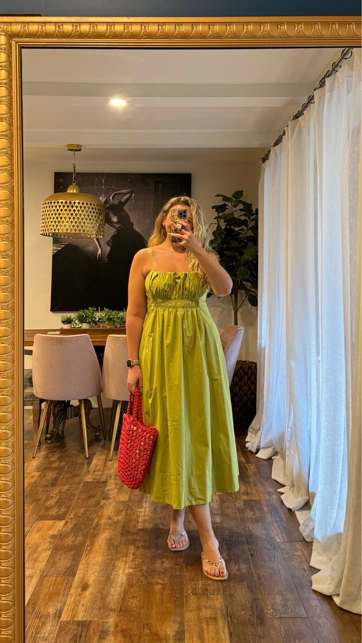 Cute cotton summer dress, love the chartreuse color. Wearing a large but should’ve gotten a medium

#LTKootd #LTKSeasonal #LTKMidsize