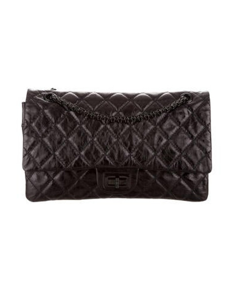 Chanel So Black Reissue 227 Double Flap Bag | The RealReal