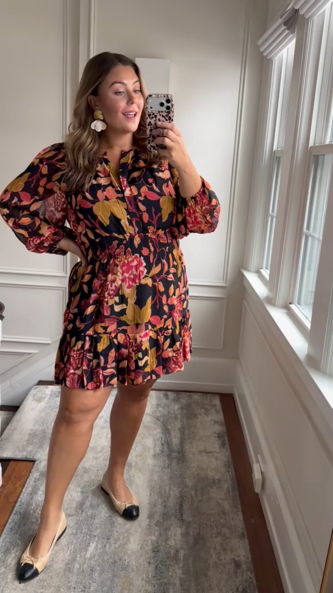 Westing size 2X in dress (sized up for bump & length). 

#LTKCyberWeek #LTKPlusSize #LTKSaleAlert