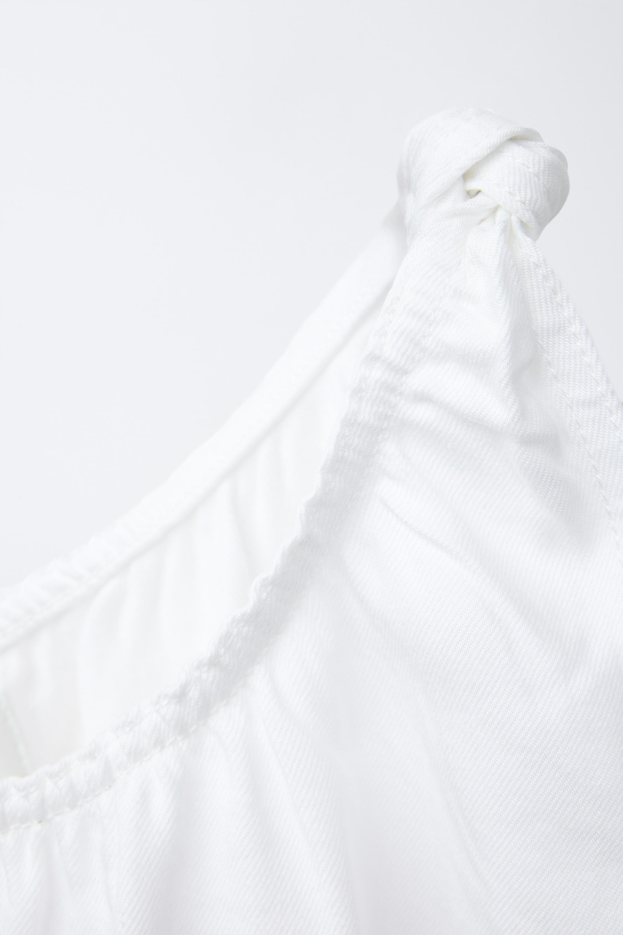 ASYMMETRICAL NECK TOP | Zara US