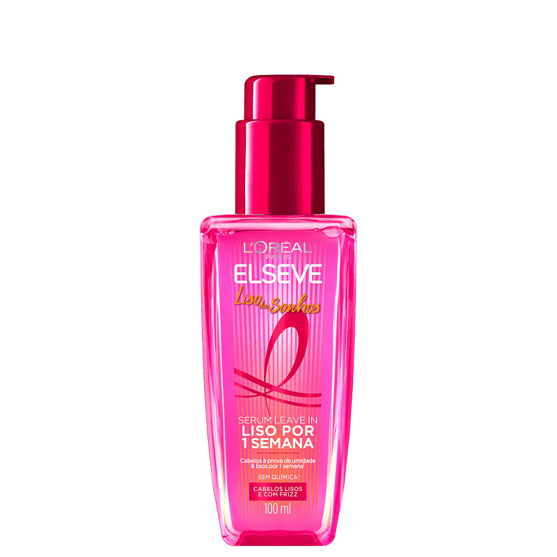 Elseve Liso dos Sonhos
             - Sérum Capilar 100ml | Beleza Na Web (BR)