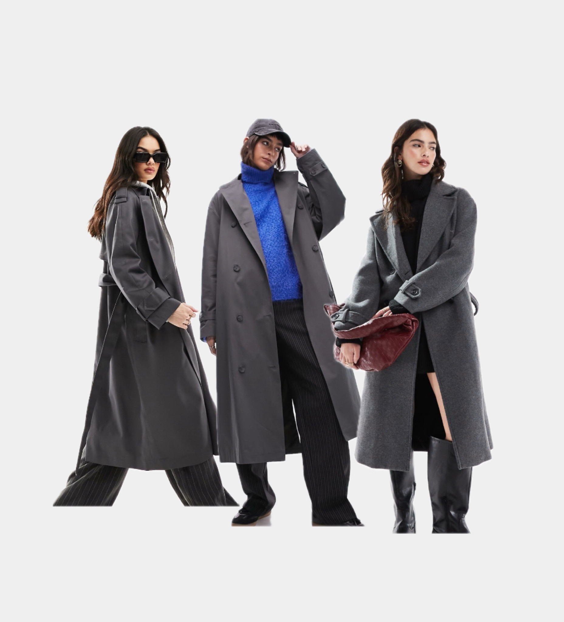 Grey Trench Coat Inspo 

#LTKwinter #LTKstyletip