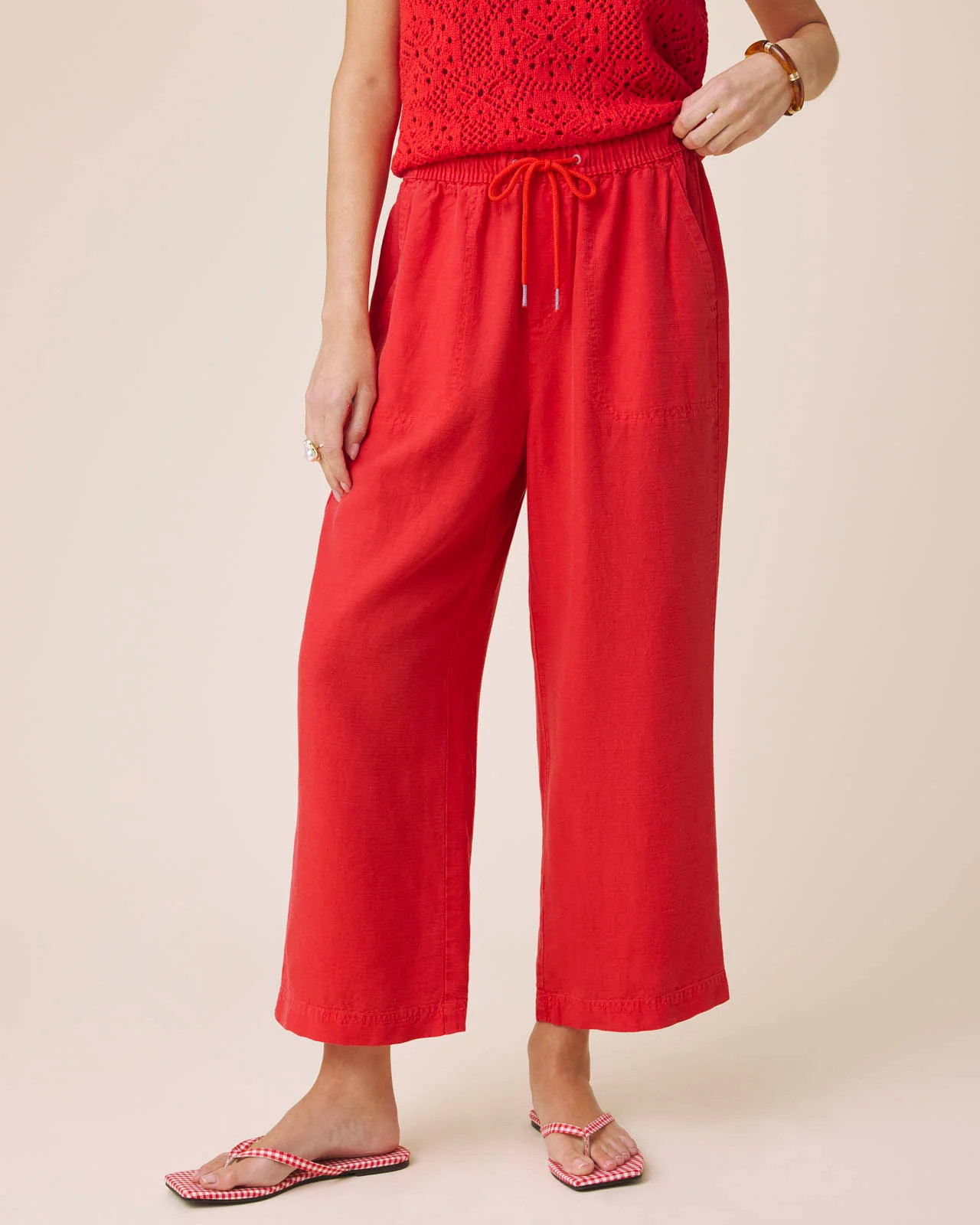 Angie Crop Wide Leg Pant | Splendid