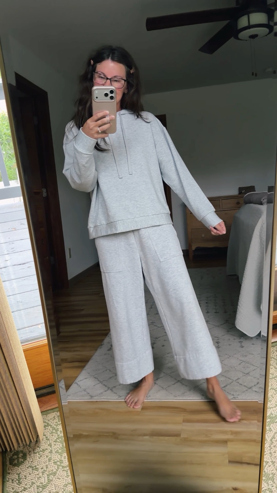 Xs in my sweatshirt and small in my pants! So cozy! I’ve had the pants for years and finally got the matching sweatshirt 🙌🏽

#LTKPetite #LTKSeasonal #LTKootd