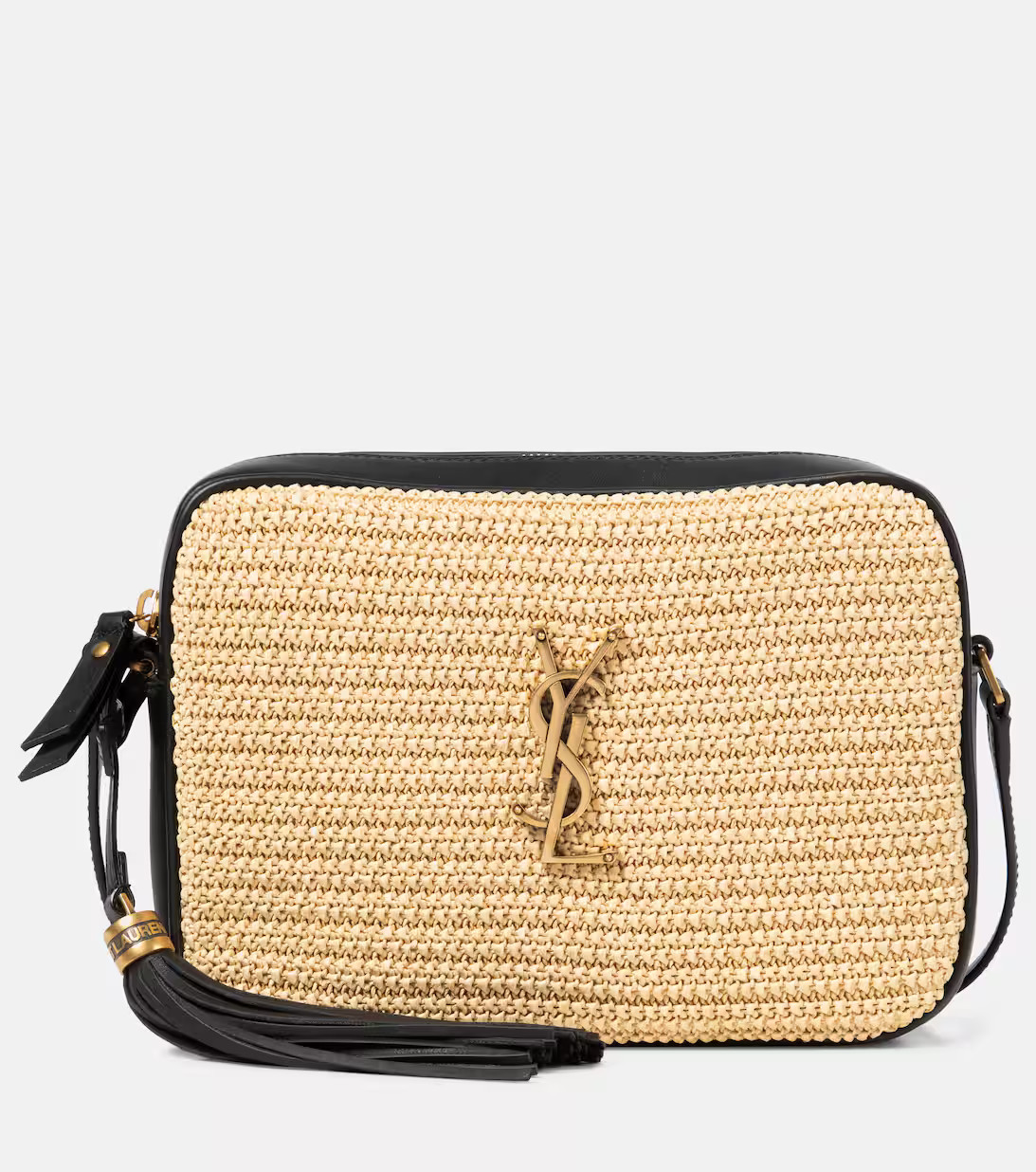 Lou Camera raffia crossbody bag | Mytheresa (US/CA)